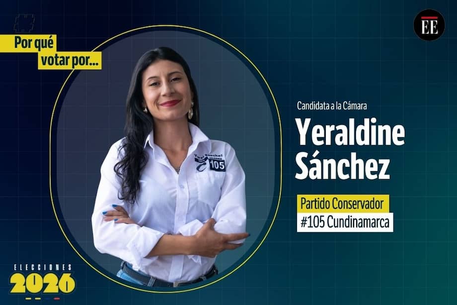 Por qué votar por Yeraldine Sánchez, candidata a la Cámara.