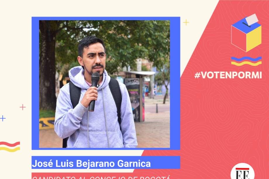 José Luis Bejarano Garnica, candidato al Concejo de Bogotá 2023