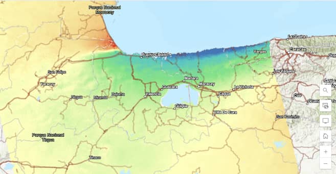 NASA shows how the Earth moved after the earthquakes that shook Venezuela