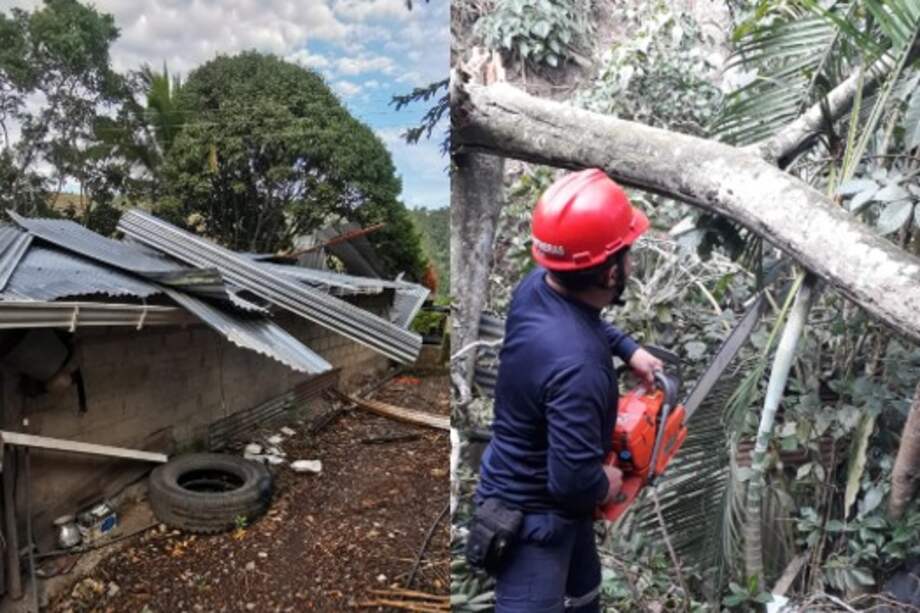 El clima agreste provocó que familias lo perdieran todo en el vecino municipio.