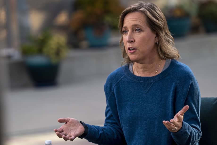 Susan Wojcicki, directora ejecutiva de YouTube.