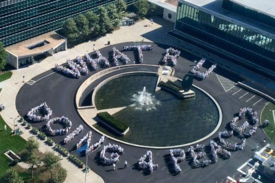 Foto aérea de la sede en Nueva York #PeaceDay / Cortesía ONU