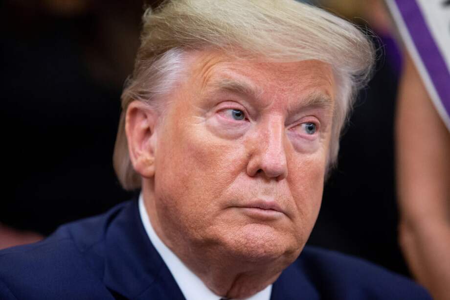 El presidente de Estados Unidos, Donald Trump. / AFP