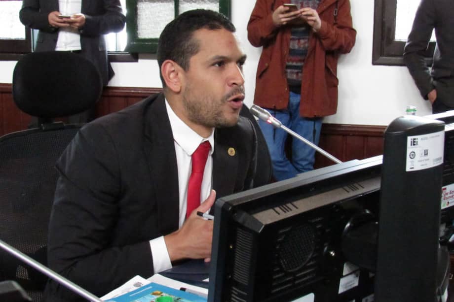 Concejal Daniel Palacios. /Cortesía