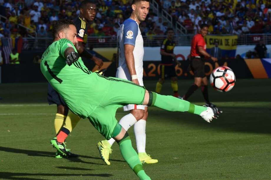 David Ospina, guardameta de la Selección Colombia. Foto: AFP