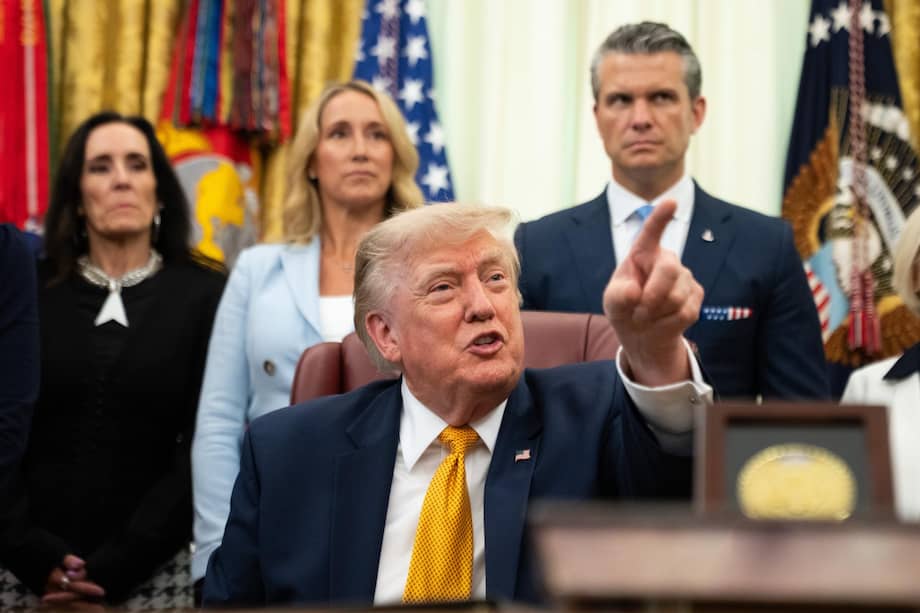 Donald Trump, presidente de Estados Unidos.