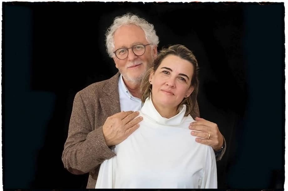 Héctor Abad Faciolince y Alexandra Pareja, fundadores de Angosta editores.