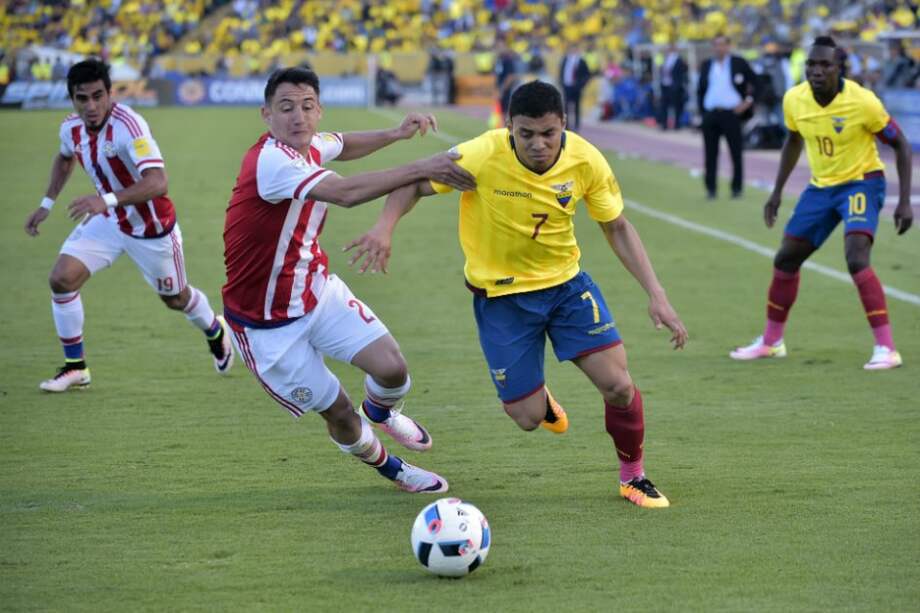 Ecuador continúa como líder de la eliminatoria camino a Rusia 2018. / AFP