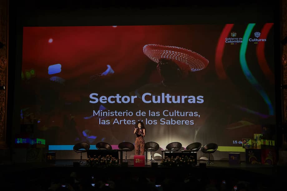 El evento en el que se realizó la rendición de cuentas del Ministerio de las Culturas, las Artes y los Saberes se llevó a cabo en el Teatro Colón.