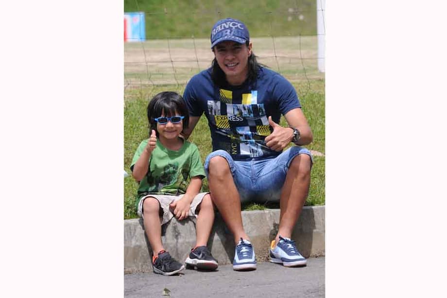 Sherman Cárdenas y su hijo Sherman Jr. / Luis Benavides