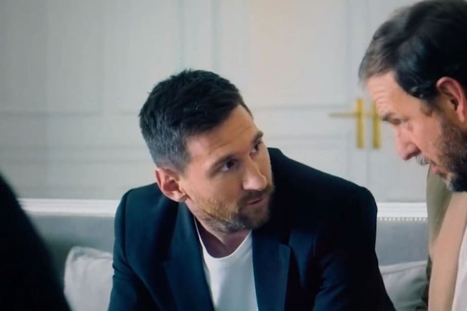 Andrés Parra y Lionel Messi se encontraron en París para trabajar en esta producción