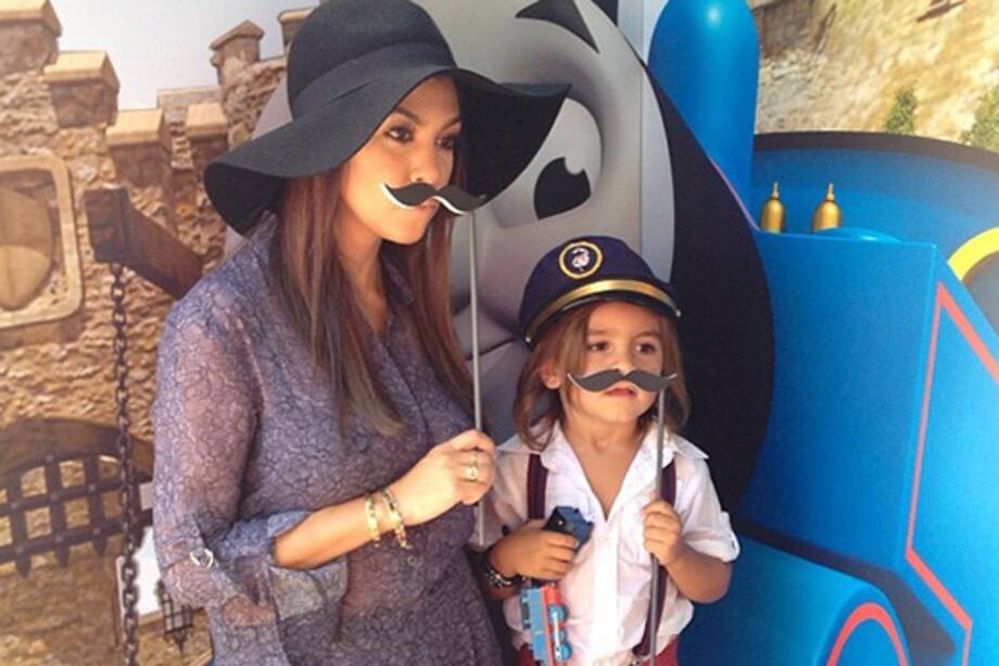 Mason, el sobrino de Kim Kardashian, está celoso de su nueva prima North West