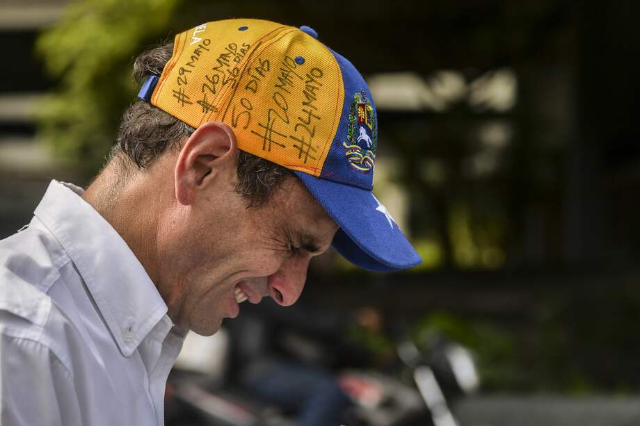 Henrique Capriles, líder opositor venezolano. / AFP