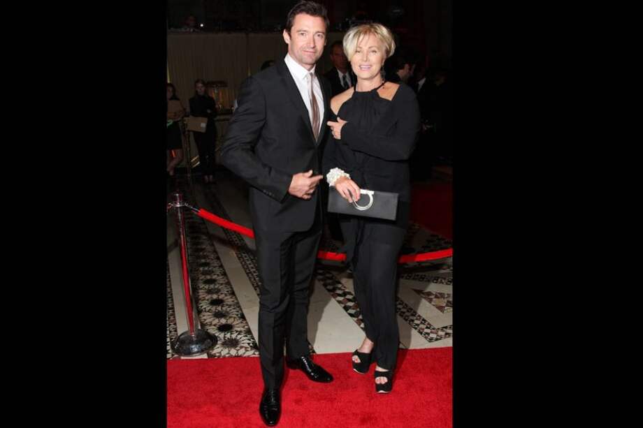 Hugh Jackman y Deborra-Lee Furness.