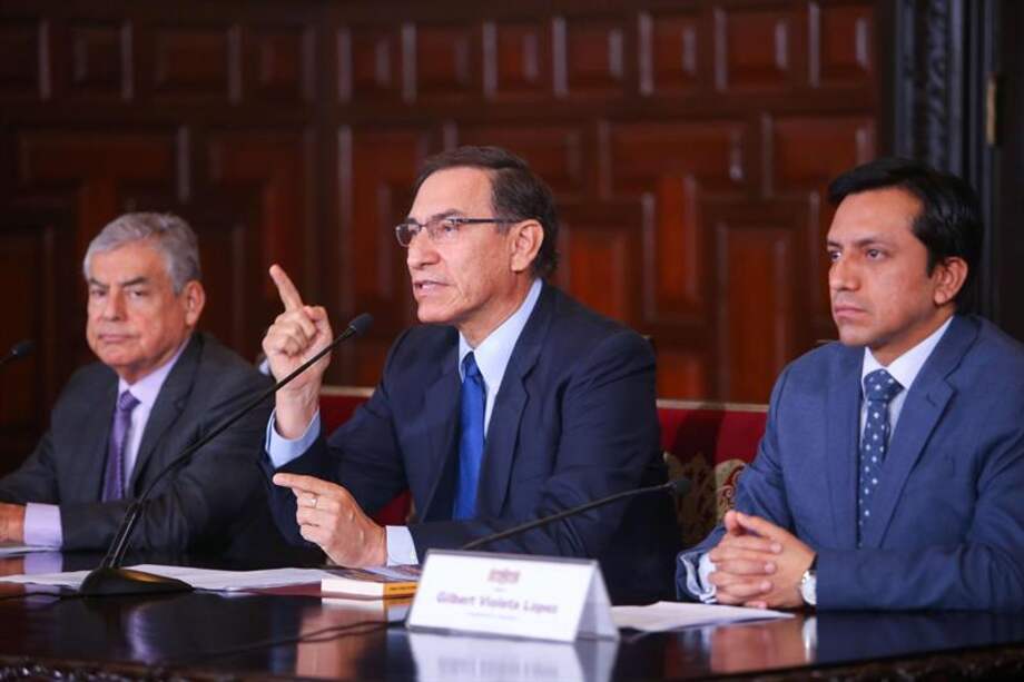 Hace unos meses el presidente peruano, Martín Vizcarra, ya había tomado las primeras medidas con respecto al escándalo de corrupción. / EFE
