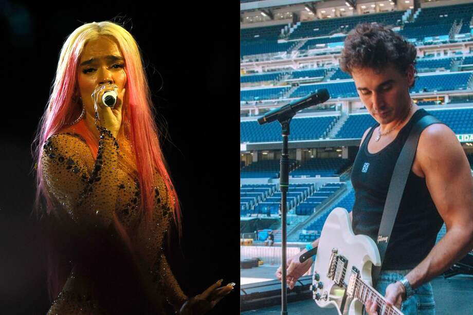 El cantante español fue el telonero de la colombiana en Madrid.