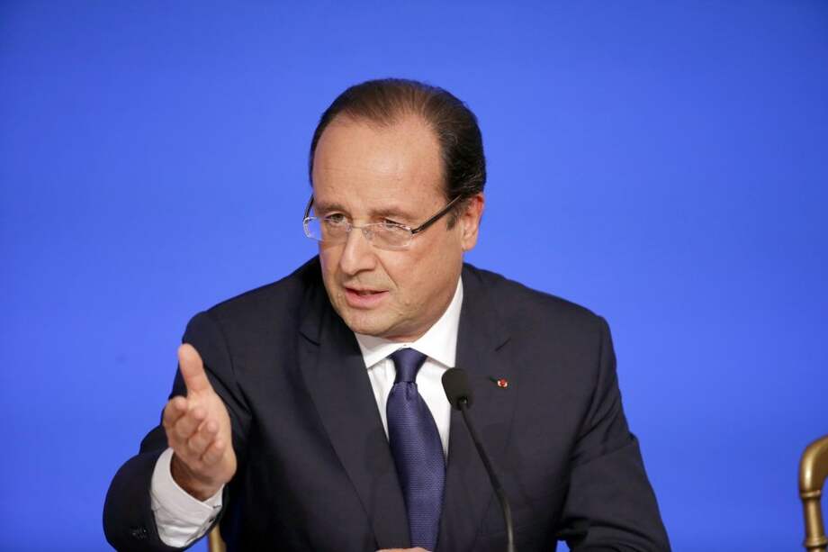François Hollande, presidente de Francia