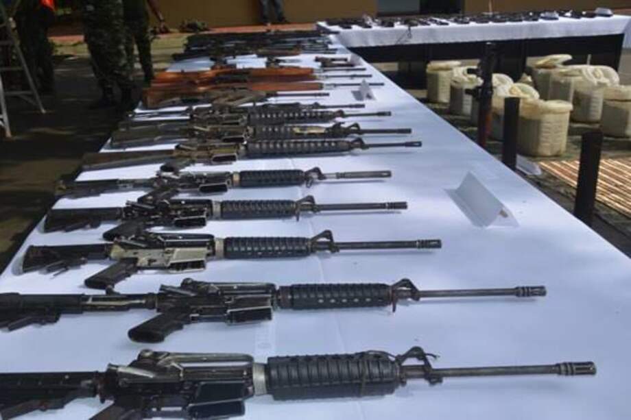 Farc solo han revelado ubicación de dos caletas con armas: Mindefensa