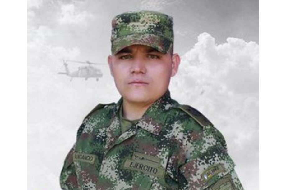 El soldado de 29 años Edilson Yovany Roncancio fue víctima de una explosión que se atribuye al ELN.
