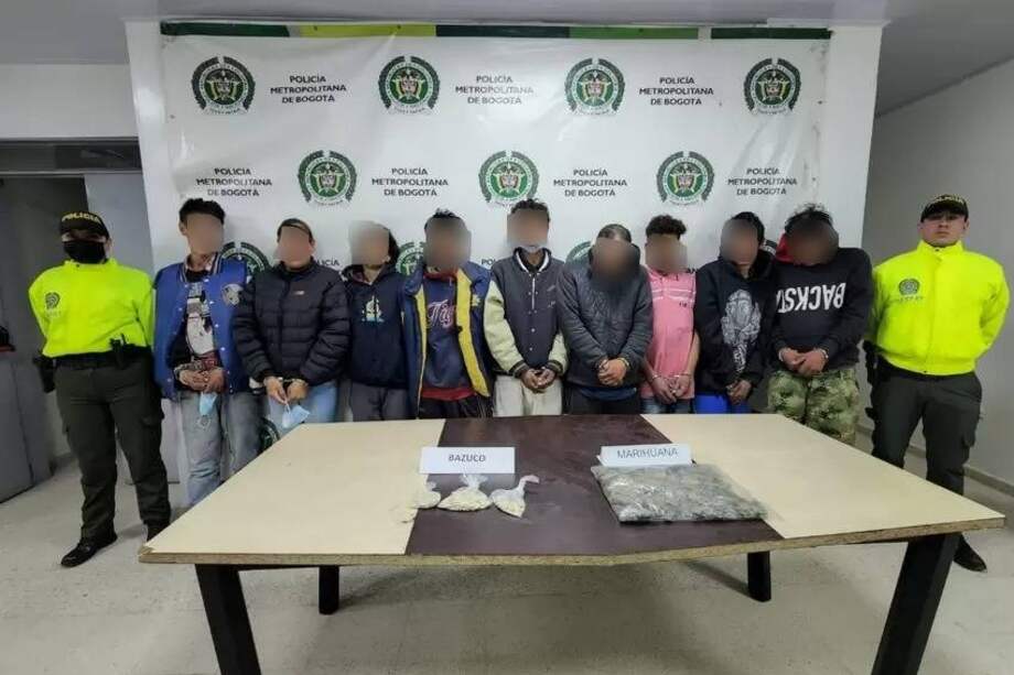 En total, nueve integrantes de la banda fueron capturados y enviados a prisión.