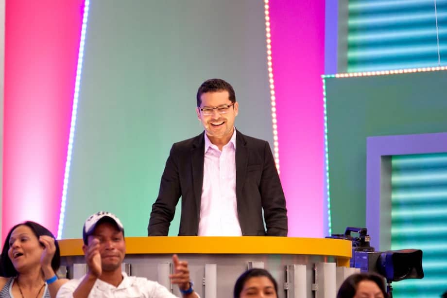 Frases como "que digo un carro, ¡un carrazo!" y "el papá de los concursos" se volvieron icónicas entre los televidentes. / Cortesía Caracol Televisión