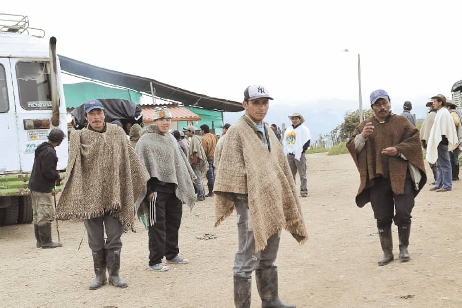 Las organizaciones sociales y campesinas reclaman el incumplimiento de los Acuerdos de Paz. / Archivo