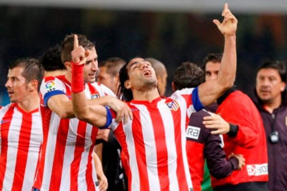 Falcao ve con grandes posibilidades al Atlético de Madrid de ganar la Liga
