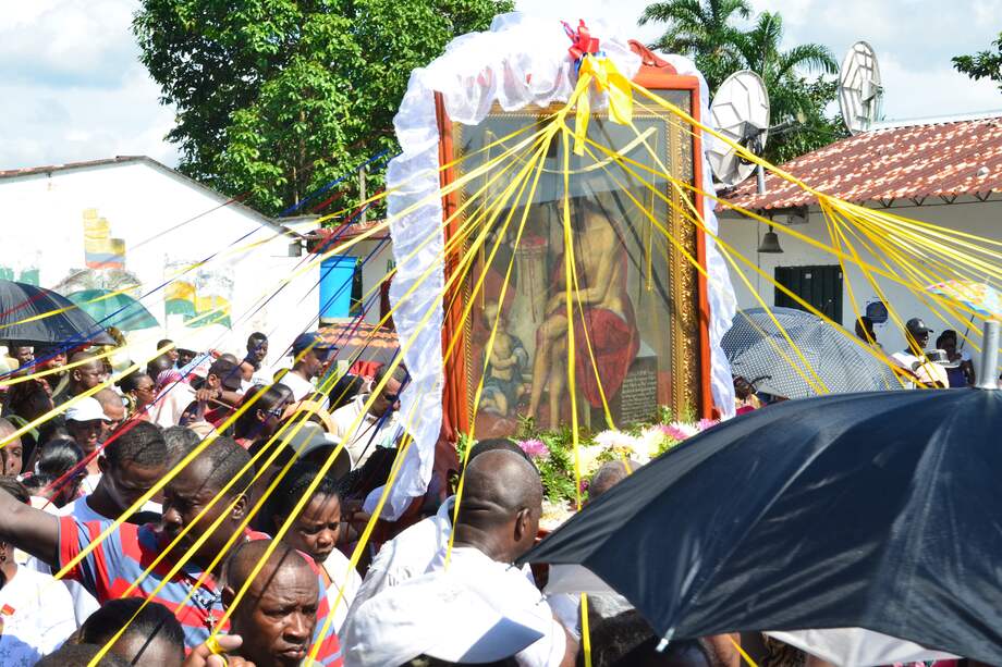 Procesión del Santo Ecce Homo, Raspadura, Chocó.
