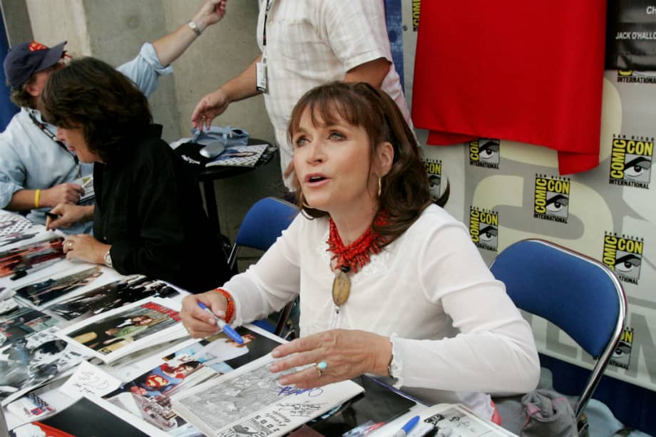 Margot Kidder. / Sandy Huffaker / GETTY IMAGES NORTH AMERICA / AFP