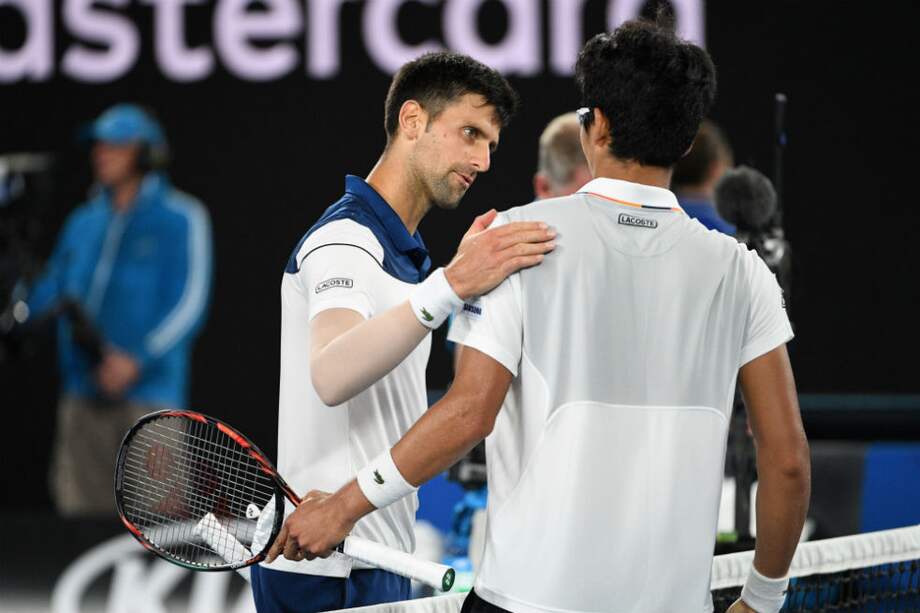 Djokovic quedó eliminado en octavos de final del Abierto de Australia. / AFP