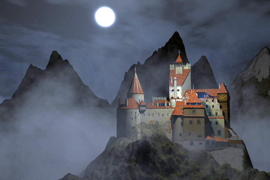 Vista panorámica del hotel Castel Drácula, donde según la leyenda, reposan los restos del conde Drácula. / Cortesía