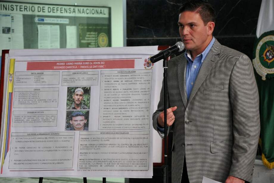 Fuerza Pública neutralizó a 'Jhon 26', uno de los cabecillas del frente 53