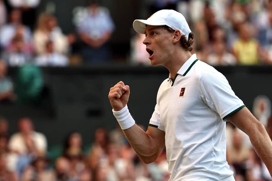 Jannik Sinner, el nuevo bicampeón de Wimbledon.