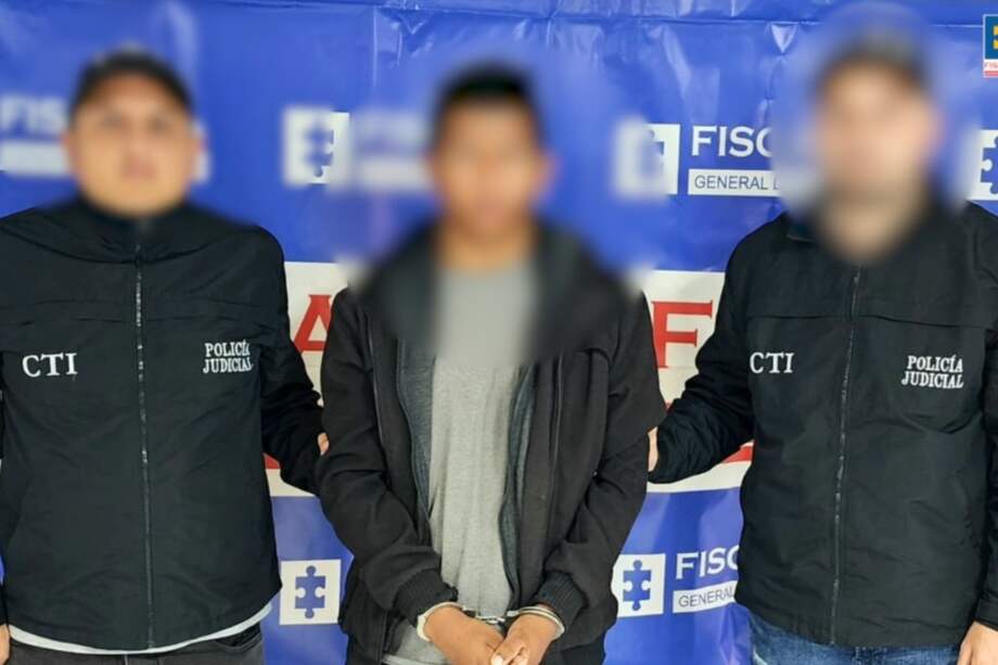 El hombre fue capturado por servidores del Cuerpo Técnico de Investigación (CTI)