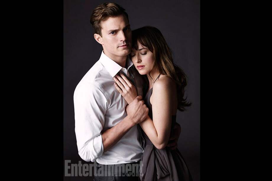 Jamie Dornan y Dakota Johnson, protagonistas de "Cincuenta sombras de Grey".