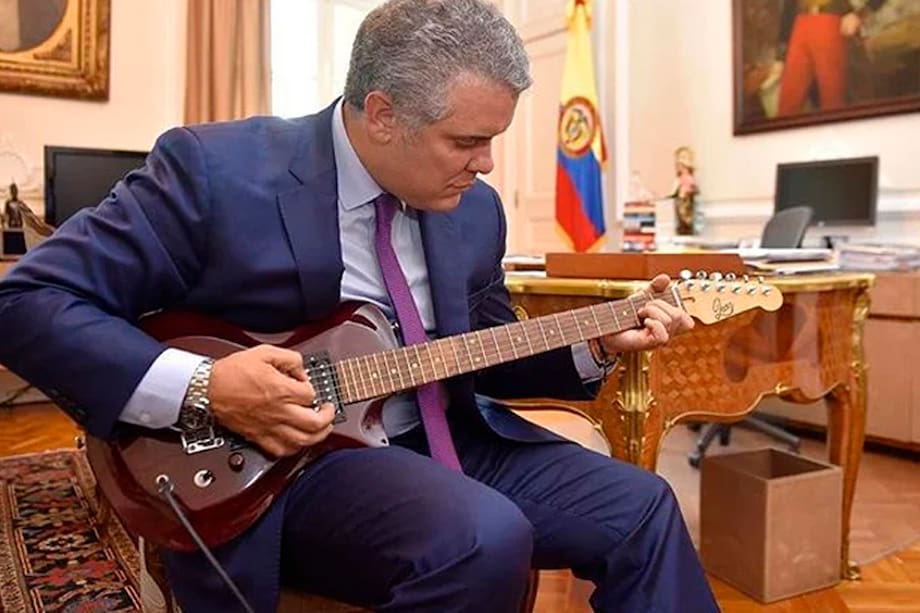Iván Duque es amante del rock.