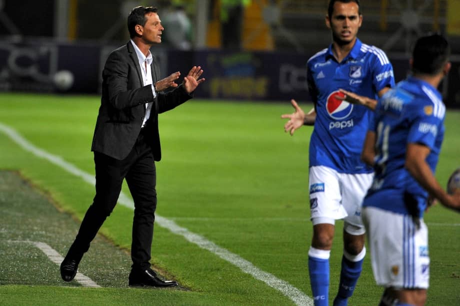 Diego Cocca ha dirigido a Millonarios en seis partidos oficiales, con cuatro triunfos, un empate y una derrota. / Gustavo Torrijos