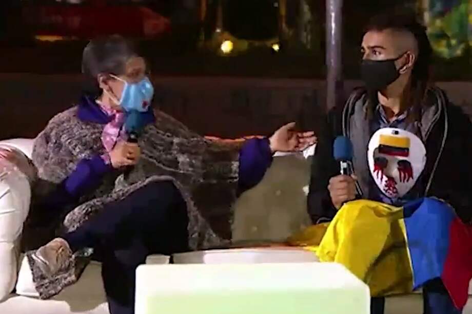 La alcaldesa se refirió al joven como un vándalo, mostrando una foto suya en redes sociales.