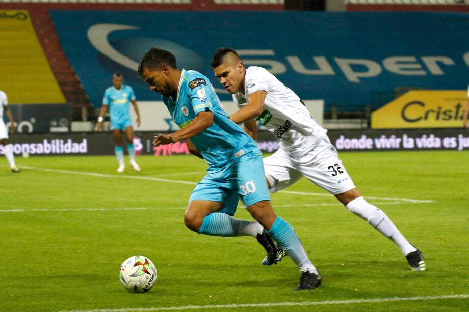 Once Caldas y Jaguares empataron a un gol por la fecha 17 de la Liga BetPlay.