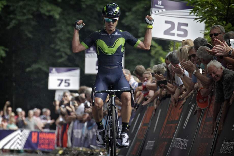 Betancur ganó la semana pasada en una de las pruebas de la Hammer Series, en Holanda. / Movistar Team