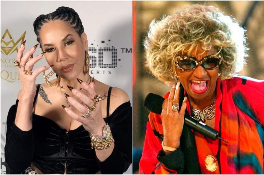 La puertorriqueña Ivy Queen y la cubana Celia Cruz son dos de las figuras más importantes de la música latina.