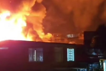 Incendio en el sur de Armenia dejó 20 viviendas destruidas y varias familias afectadas