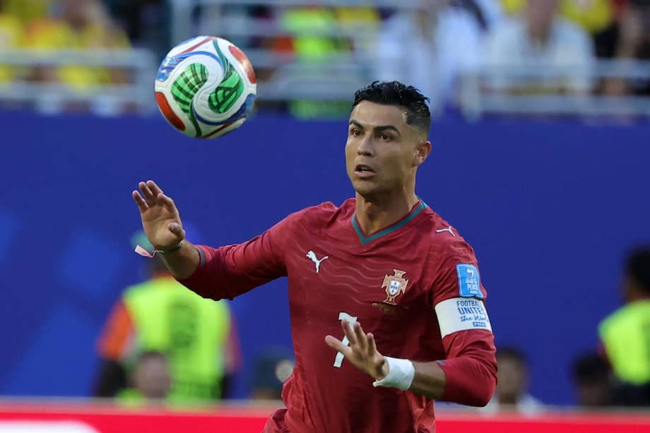 Cristiano Ronaldo, jugador de Portugal.