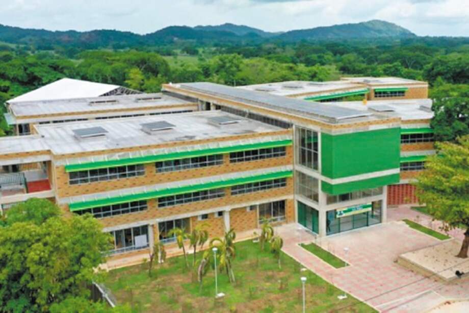 El colegio Heriberto García Garrido, de Toluviejo. La Gobernación pide a las instituciones retornar a sus jornadas educativas.