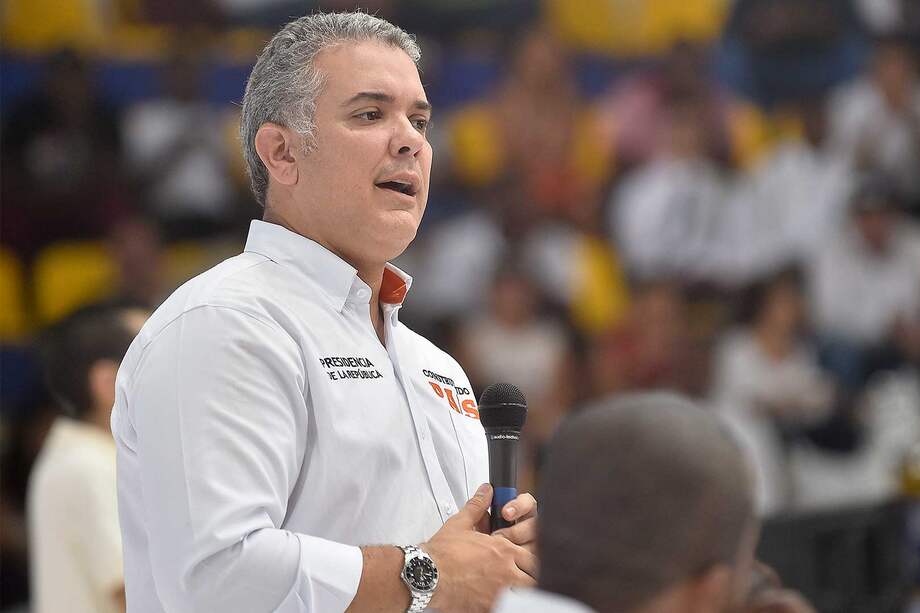 El presidente Iván Duque. / Presidencia