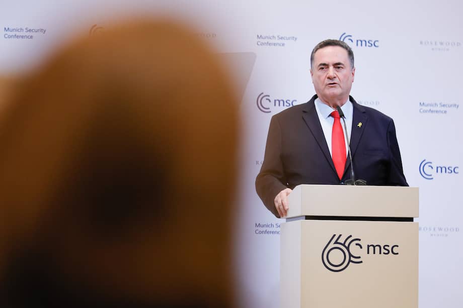 Israel Katz, canciller de Israel.