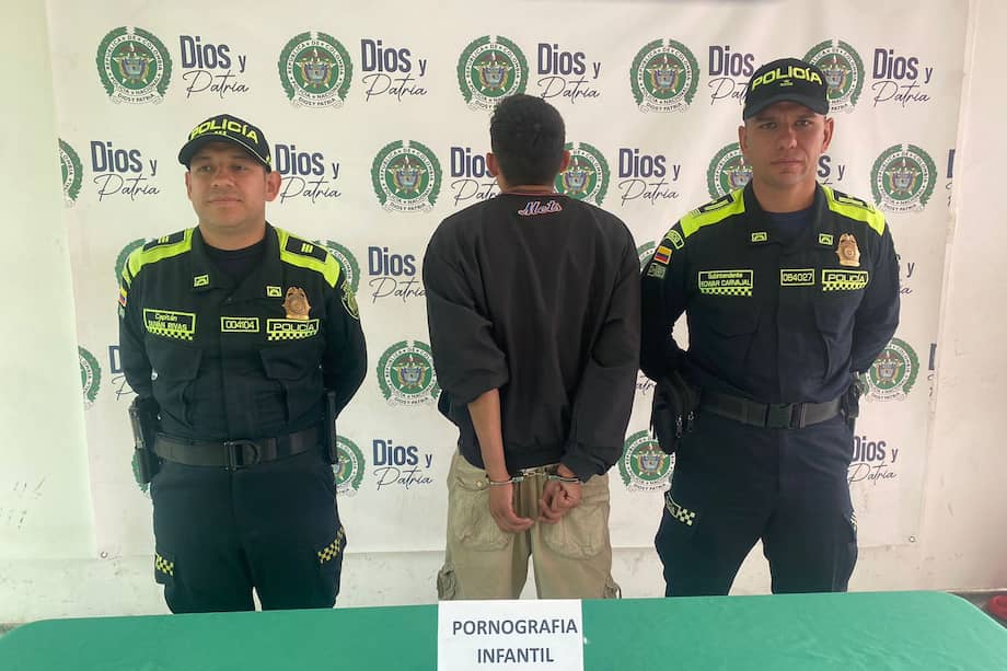 El detenido será procesado por el delito de pornografía infantil.
