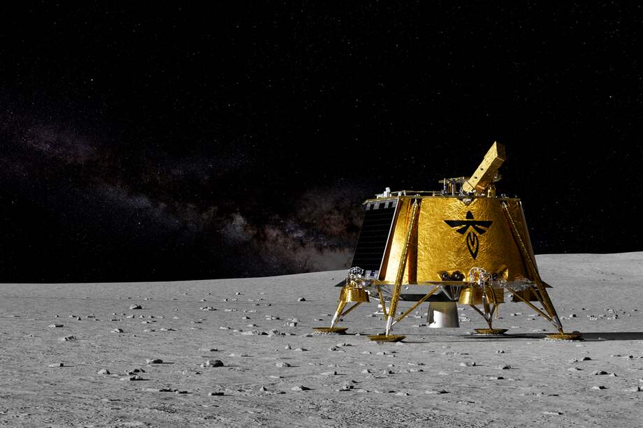 En esta visualización, se muestra el instrumento LEXI a bordo de la Misión Blue Ghost 1 de Firefly Aerospace, que entregará 10 cargas útiles de Servicios de Carga Lunar Comercial (CLPS) a la Luna. /
Firefly Aerospace