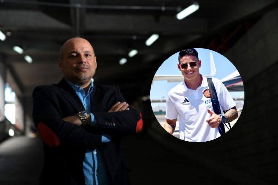 Padrastro de James Rodríguez: “A los 3 años ya tenía su zurda fina”