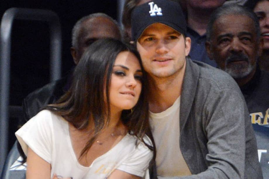 Mila Kunis y Ashton Kutcher.